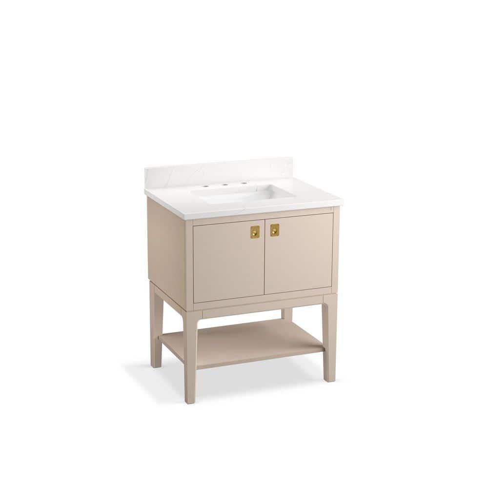 Seagrove By Studio McGee 30 in. Bathroom Vanity Cabinet With Sink And Quartz Top