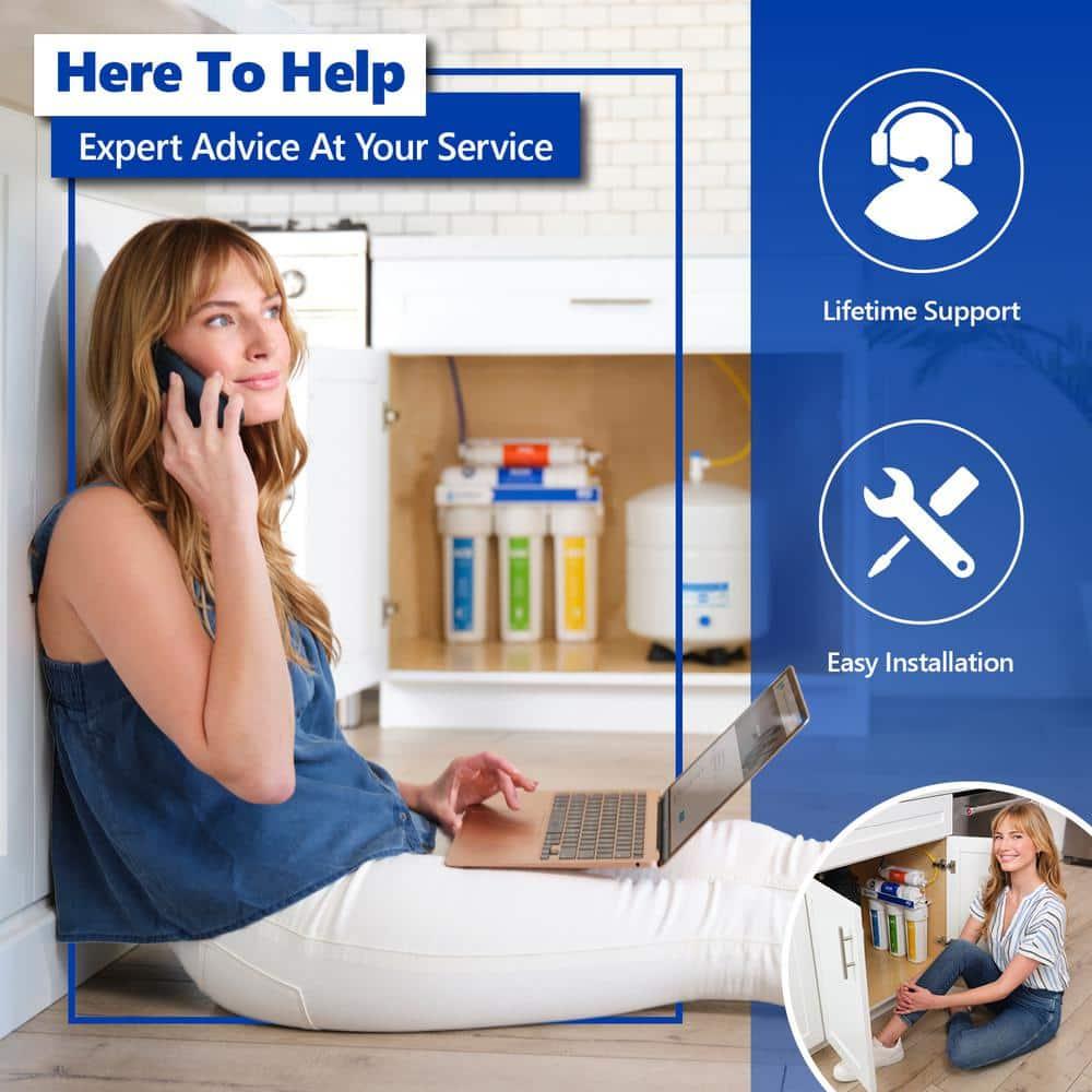 Express Water – 3 Year Reverse Osmosis System Replacement Filter Set – 23 Filters with 50 GPD RO Membrane, Carbon GAC, ACB, PAC Filters, Sediment SED Filters – 10 inch Size Water Filters