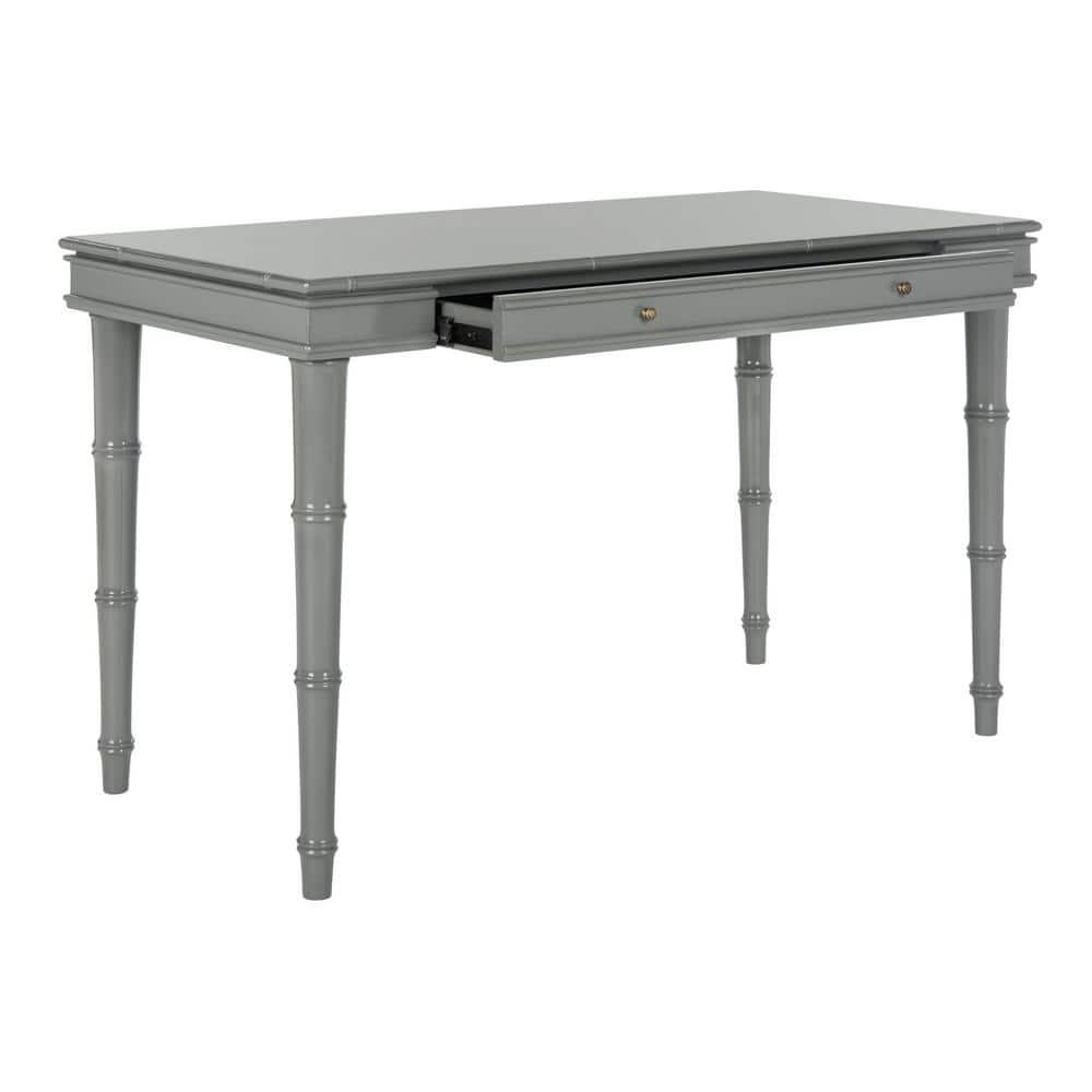 Noely  1 Drawer Writing Desk - DSK3500 - Grey - Safavieh