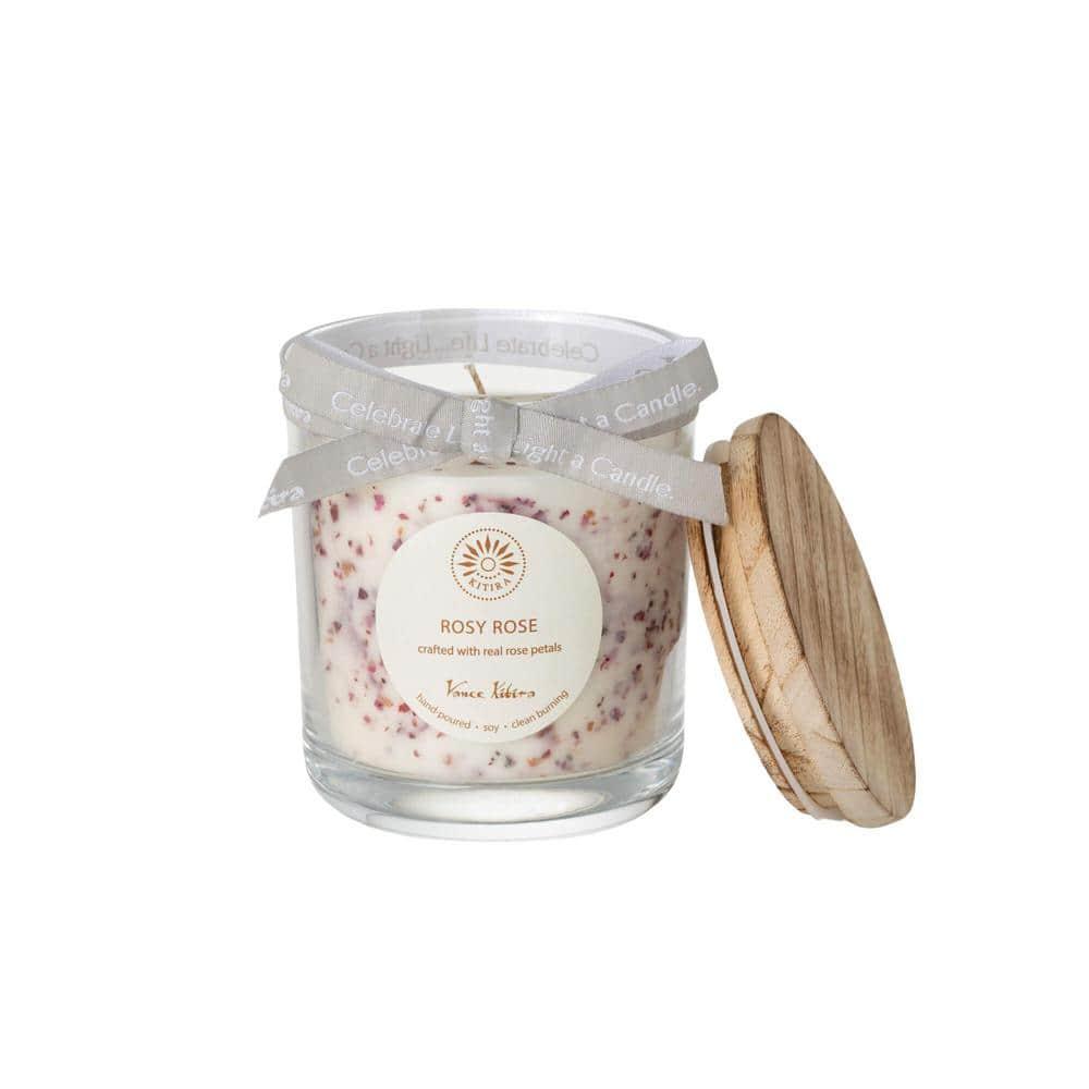 Clover Lane Velvet Rose Scented Jar Candle