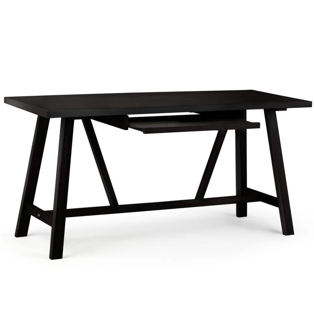 Simpli Home Dylan Solid Wood Writing Desk