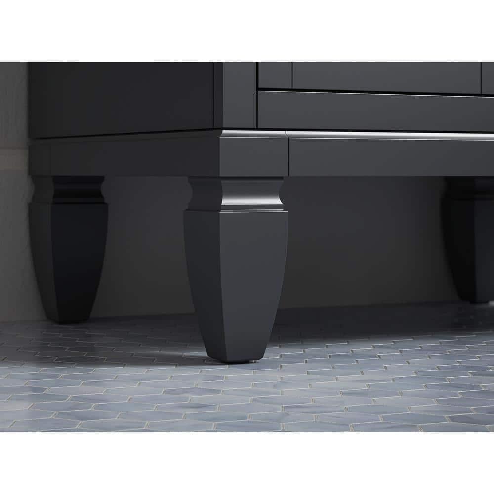 Hearthaven 30'' Free Standing Single Bathroom Vanity Cabinet with Sink and Quartz Top