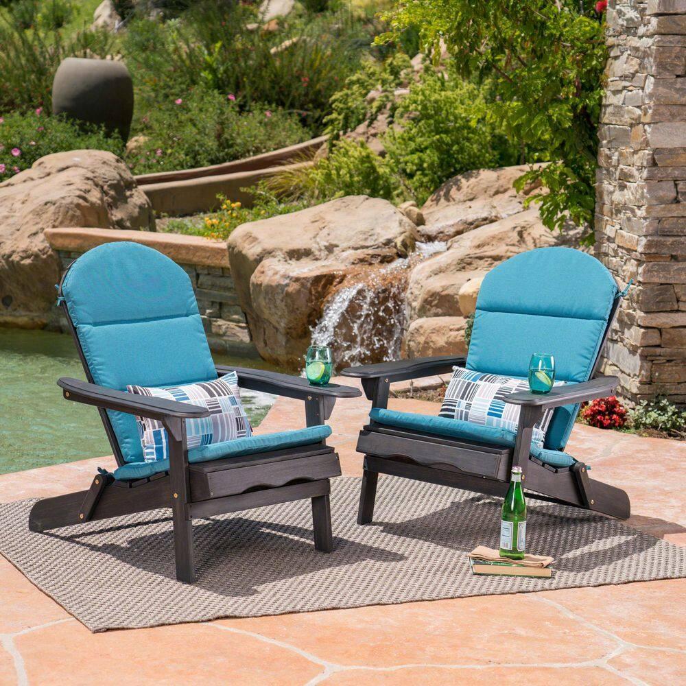 Highland Dunes Outdoor 1.5'' Adirondack Chair Back Cushion (Set of 2)