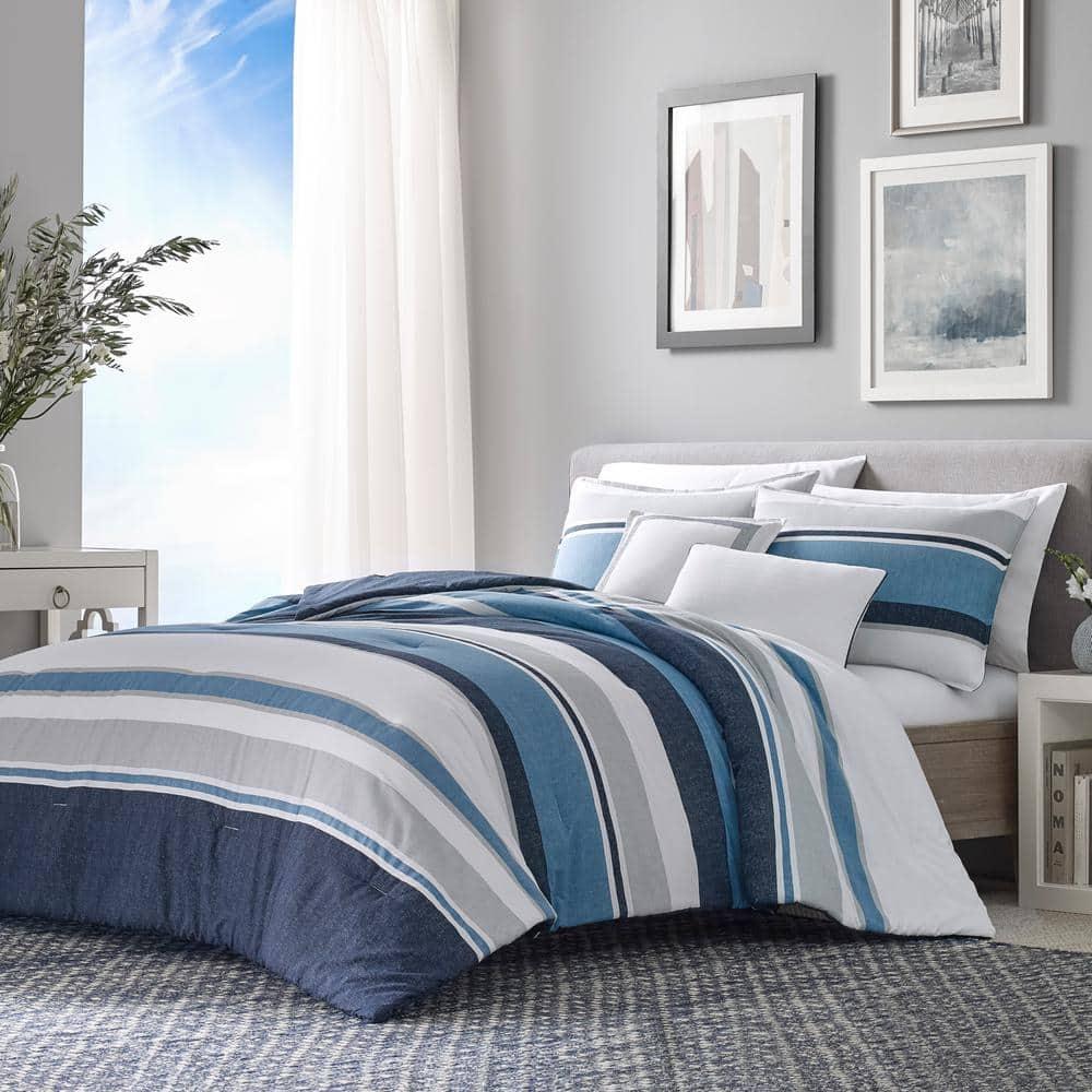 Nautica Nautica Westport Navy Cotton Comforter Bonus Set