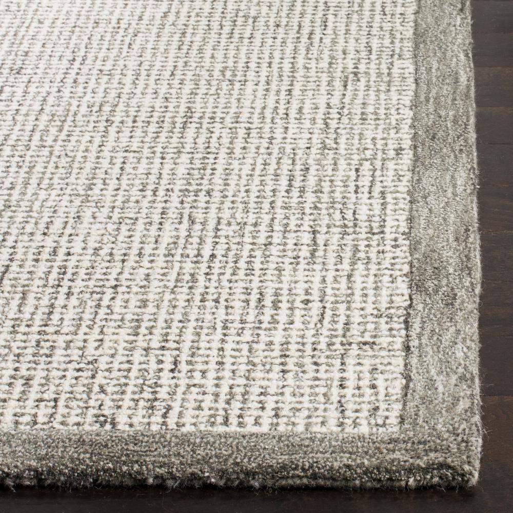 Abstract ABT220 Handmade Indoor Area Rug - Sage/Ivory - 8'x10' - Safavieh
