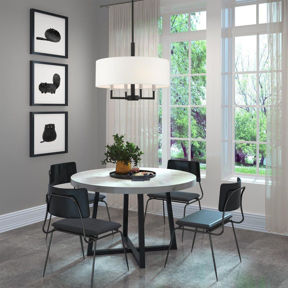 Livex Lighting Meridian 4 - Light Pendant in  Black