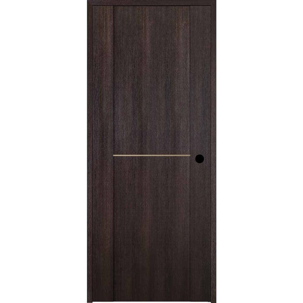 Belldinni Avon 01 1H Gold DIY-Friendly Manufactured Wood Solid Core Single Prehung Door