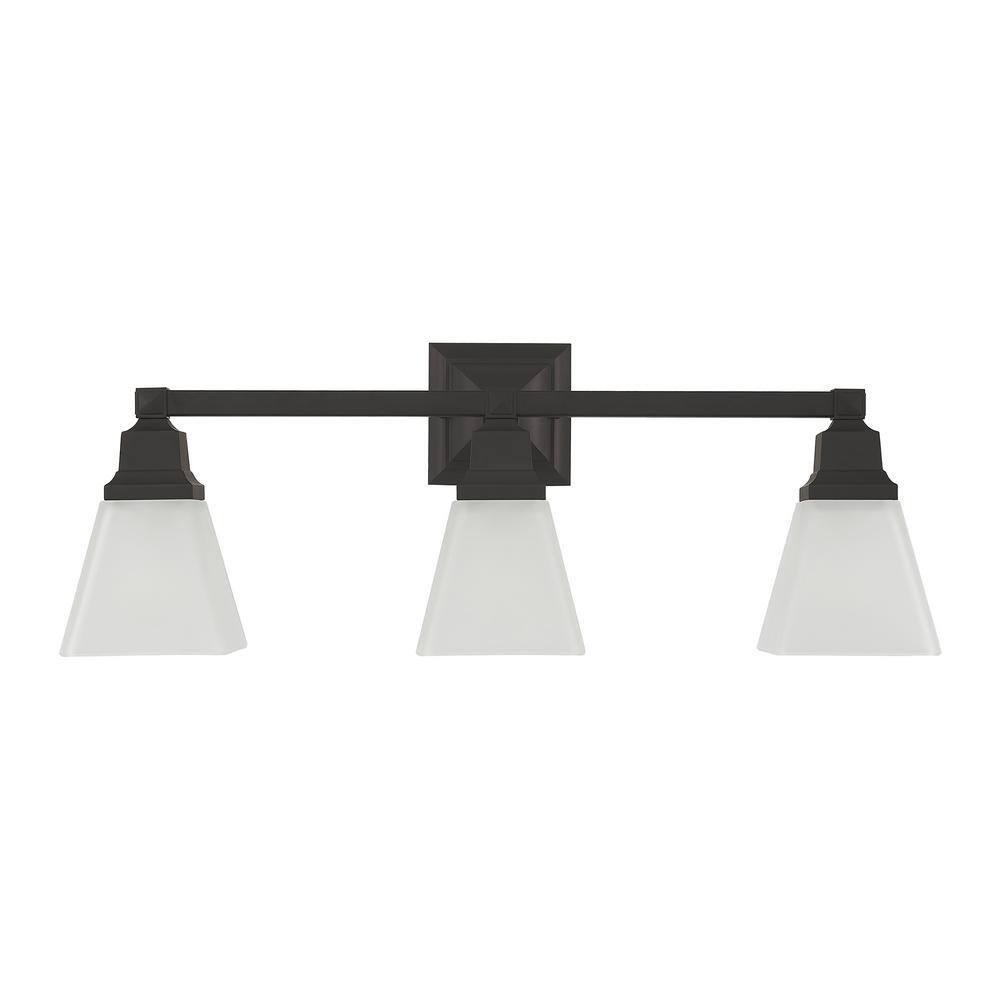 Livex Lighting Mission 3 - Light Vanity in  Bronze