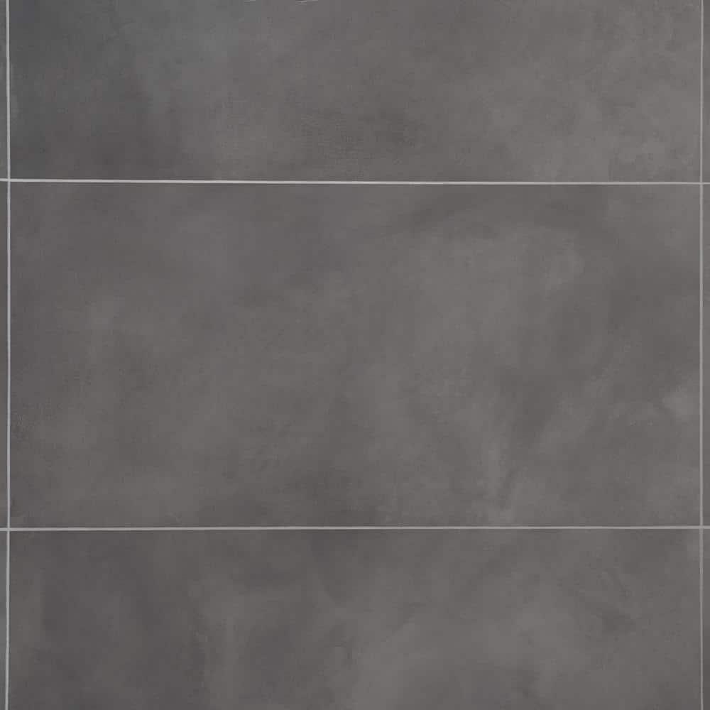 Bond Tile Ryx 15.74 in. x 31.49 in. Matte Porcelain Concrete Look Floor and Wall Tile (13.77 Sq. Ft. / Case)