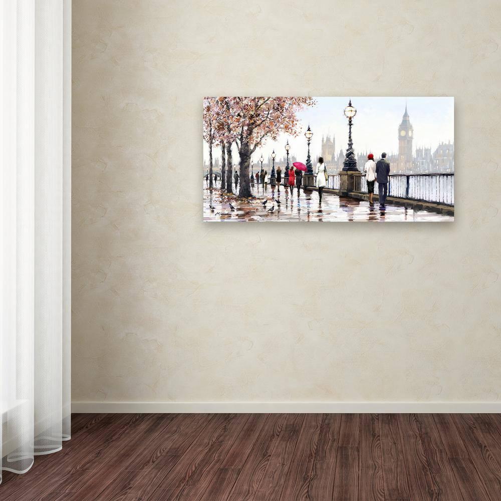 Trademark Fine Art The Macneil Studio " Thames View " by The Macneil Studio