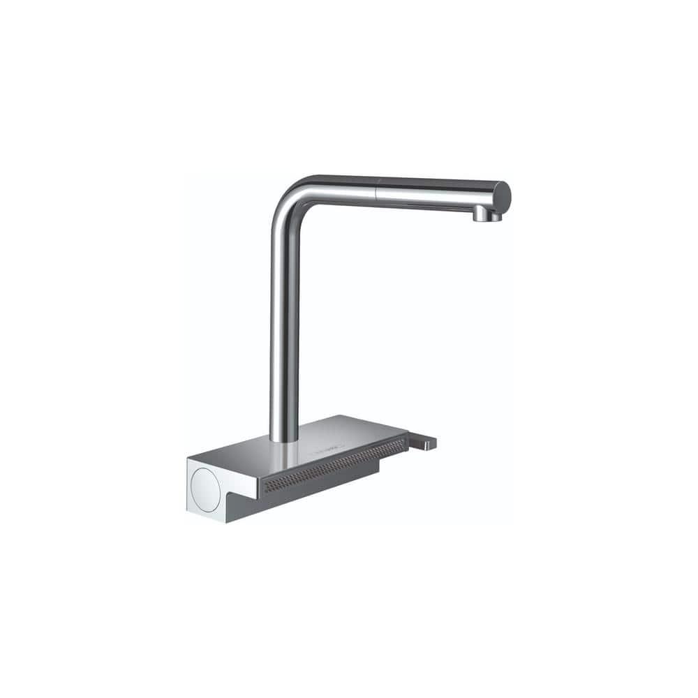 Aquno Select Kitchen Faucet with L-Shape 2-Spray Pull-Out Spout, 1.75