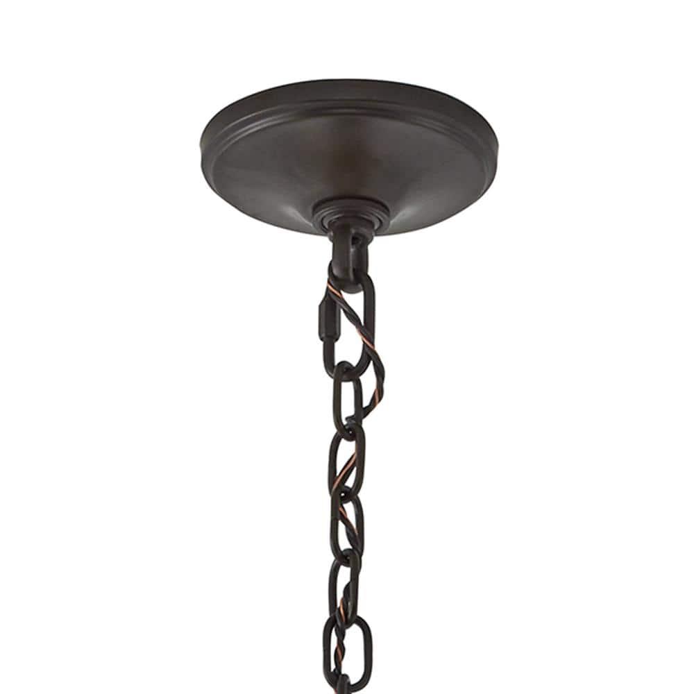 Transitional Twelve Light Chandelier-Mission Bronze Finish Bailey Street Home 147-Bel-553124