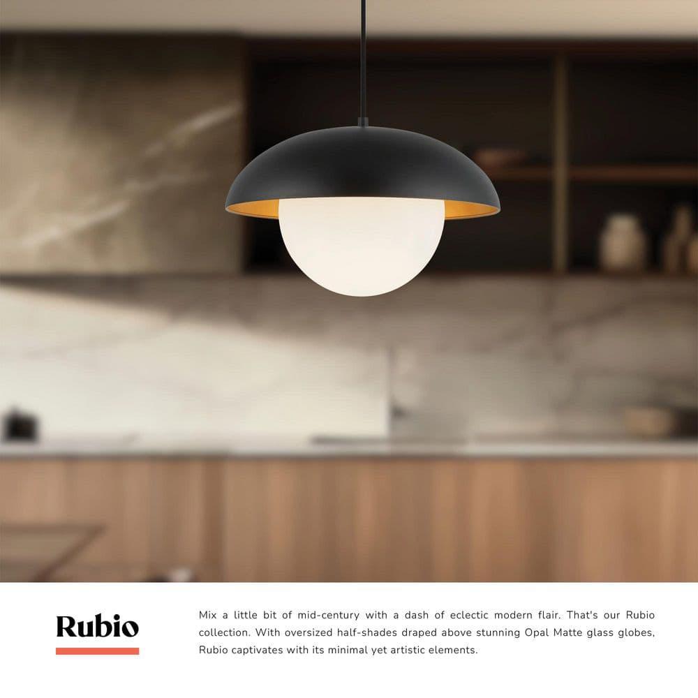 Alessia Single Light Glass Pendant