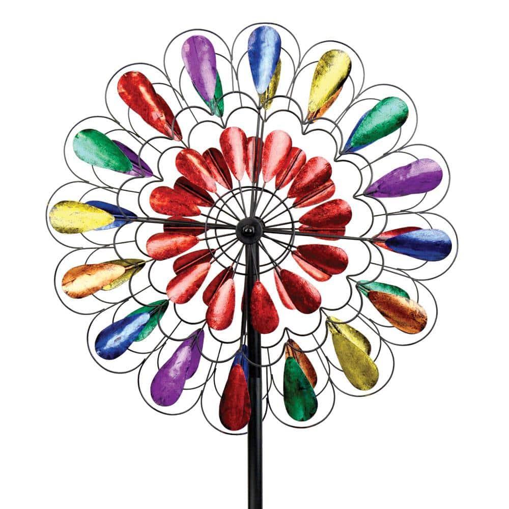 Red Carpet Studios 84 in. Multi Color Wind Spinner