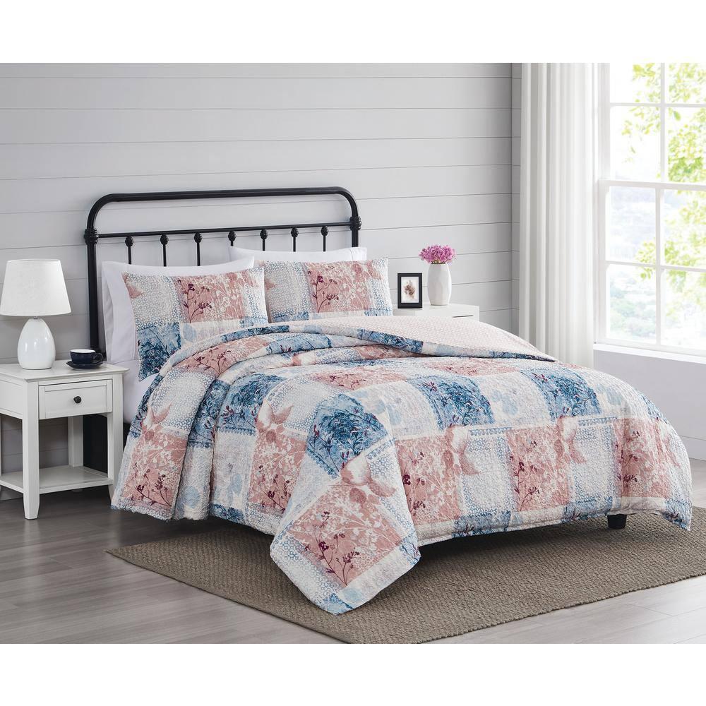 Cannon Lotte Polyester Standard Patchwork Duvet Cover Set