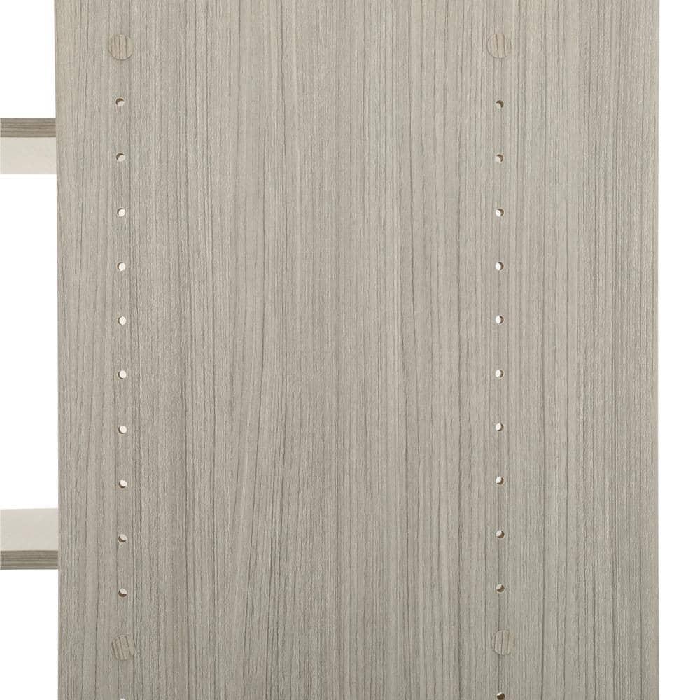 Easy Track Ph42 30-1/2" Wide Corner Closet Organizer System - Grey