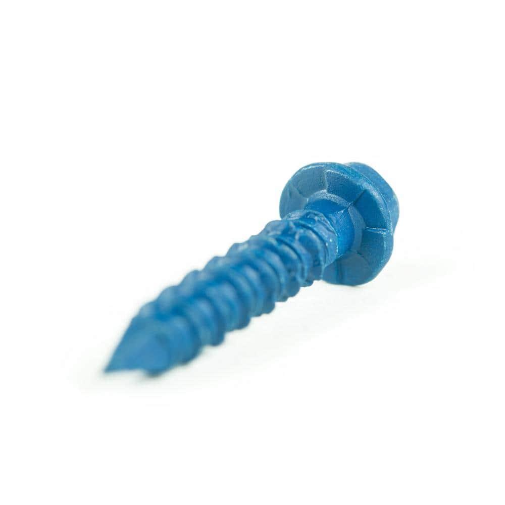 Tapcon 1/4-in x 3-1/4-in Concrete Screws Anchors 150 -Pack