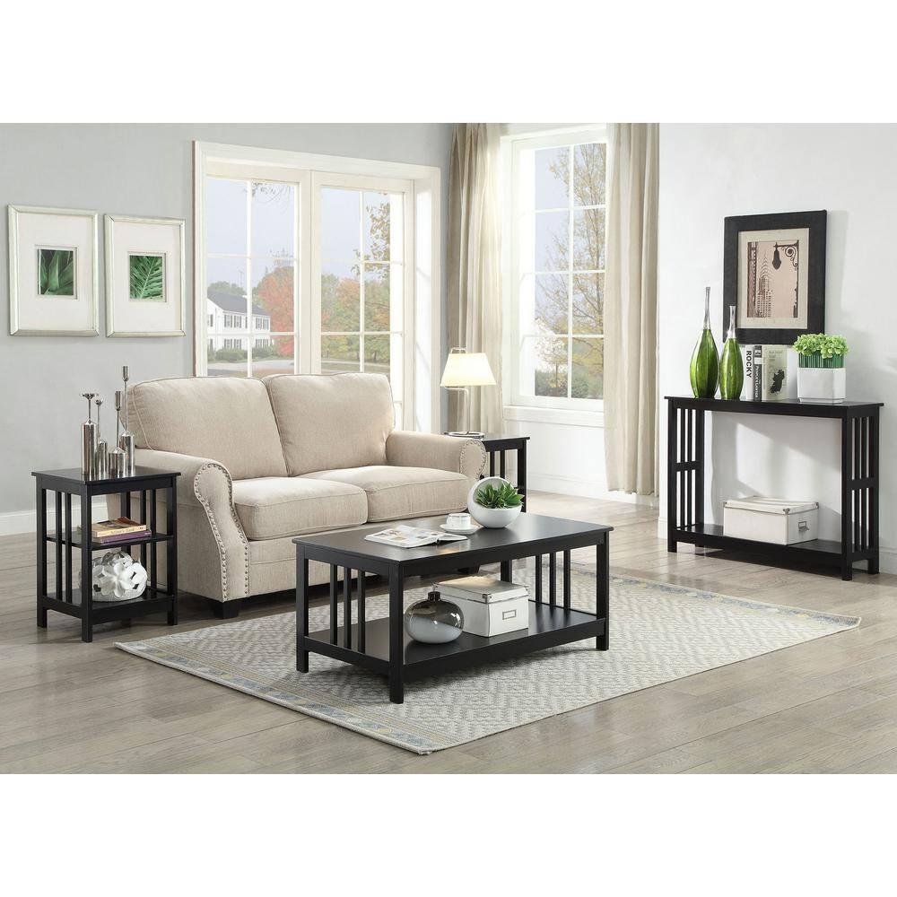 Mission Coffee Table Black