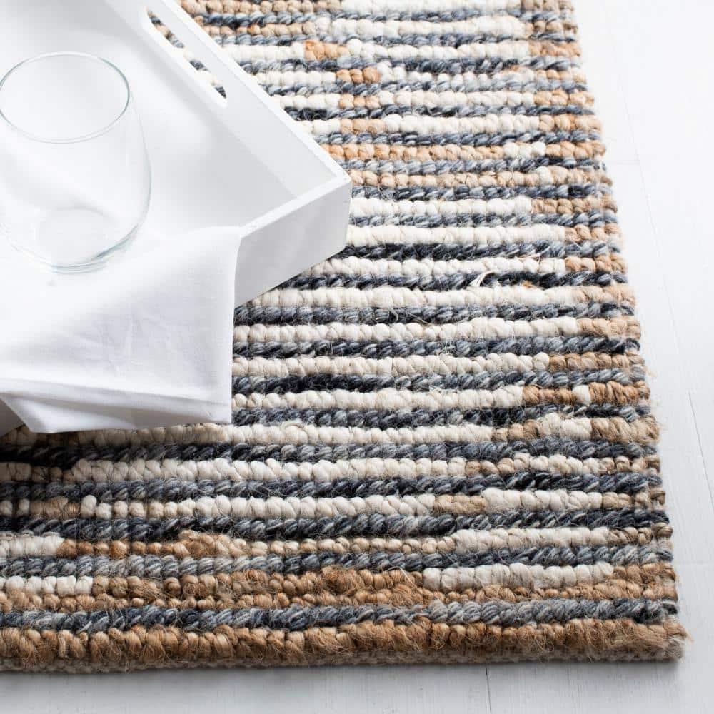 Natural Fiber NF218 Hand Woven Runner Rug - Beige/Ivory - 2'3"x7' - Safavieh.