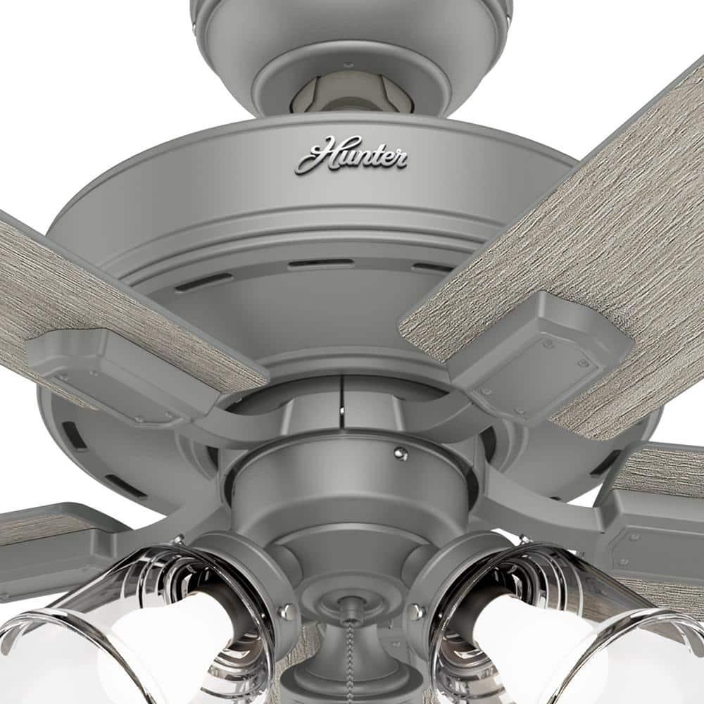 Hunter Fan 60" Crestfield 5 - Blade Ceiling Fan with Pull Chain and Light Kit Included