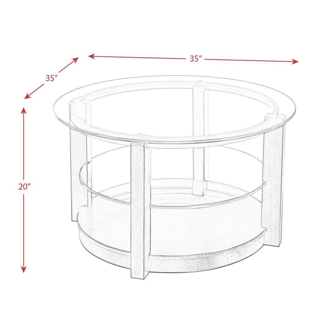 Benton Coffee Table Espresso - Picket House Furnishings