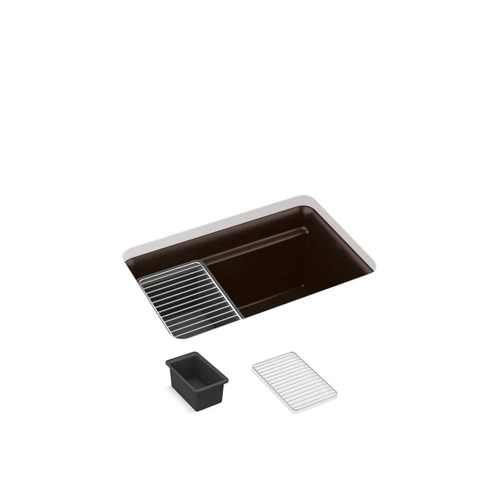 Cairn 27-1/2 in. X 18-5/16 in. X 12-5/8 in. Undermount Utility Sink