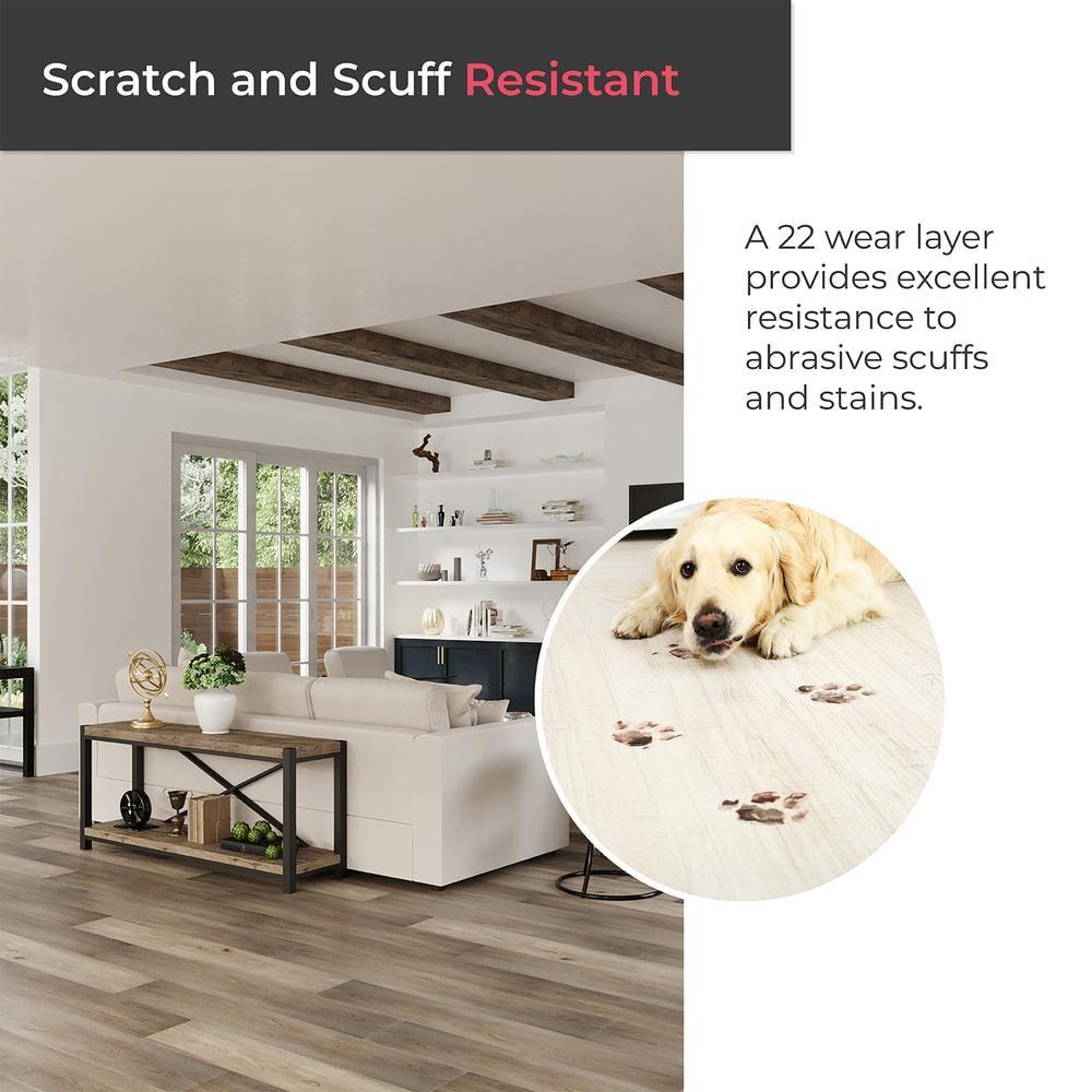 Lucida USA GlueCore Classic 22mil x 7.3" W x 48" L Glue Down Vinyl Tile Flooring