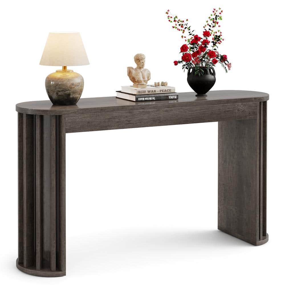 Millwood Pines 70.9" Console Table For Entryway, Farmhouse Wood Sofa Couch Tale