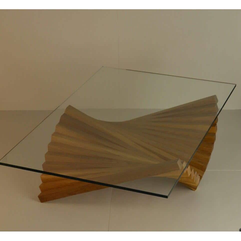 36 Inch Square Glass Table Top 1/4 Inch Thick Clear Tempered Glass With Flat Edge Polished