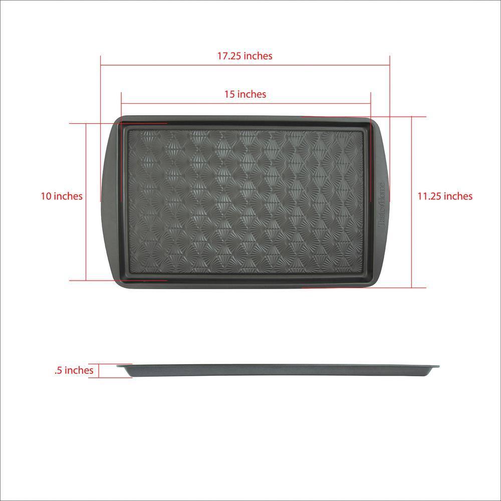 Taste of Home Taste Of Home Non-Stick Steel 3 Piece Baking Sheet Set (Set of 3)
