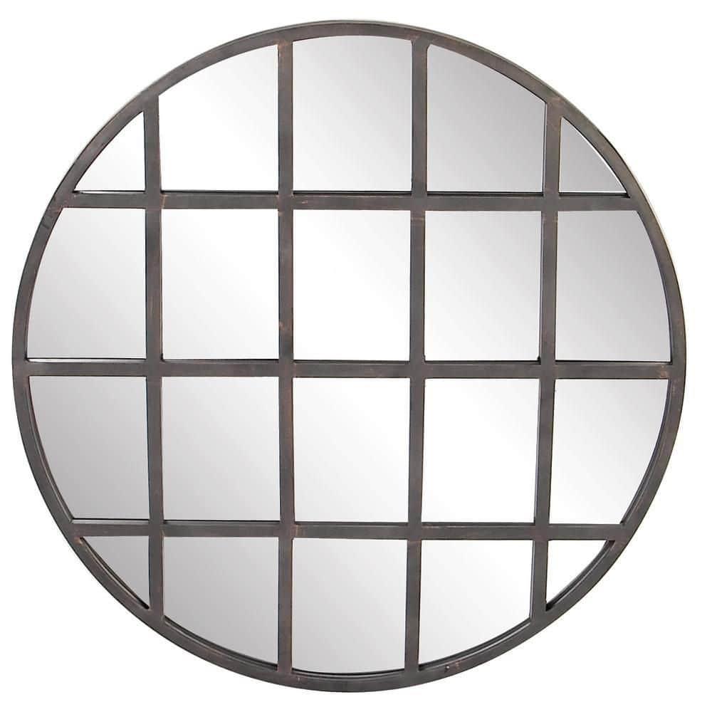 Paneled Modern & Contemporary Accent Mirror