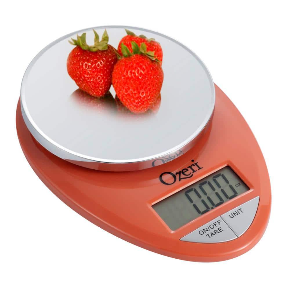 Ozeri Ozeri Pro Digital Kitchen Food Scale, 0.05 oz to 12 lbs (1 gram to 5.4 kg)
