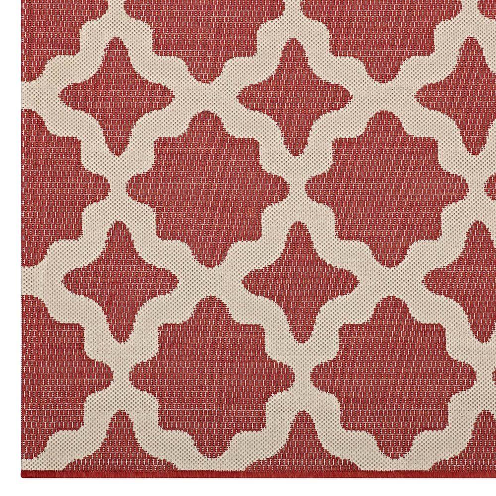 Modway Cerelia Moroccan Trellis Indoor and Outdoor Area Rug