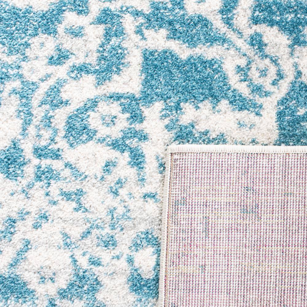 Madison MAD603 Power Loomed Indoor Area Rug - Teal/Ivory - 5'3"x7'6" - Safavieh