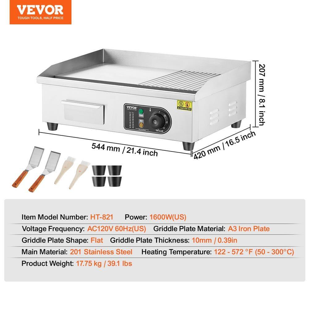 VEVOR VEVOR 21'' Non Stick Electric Grill