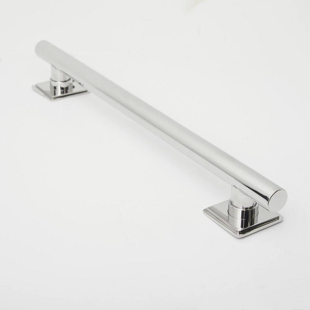 Coronado Modern Grab Bar with Square Flanges
