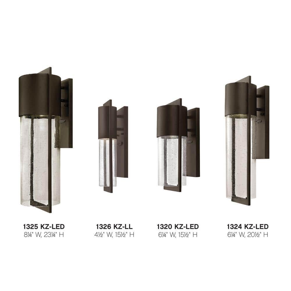 Hinkley Lighting 1326-Ll Shelter 1 Light 15-1/2" Tall Outdoor Wall Sconce W