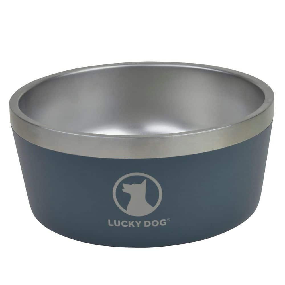 Lucky Dog INDULGE 8 Double Wall Stainless Steel Dog Bowl & Reviews | Wayfair