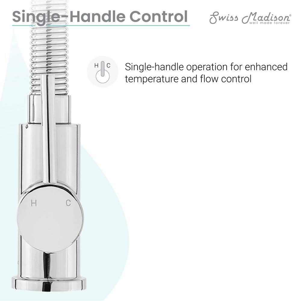 Nouvet Single Handle, Pull-Down Kitchen Faucet