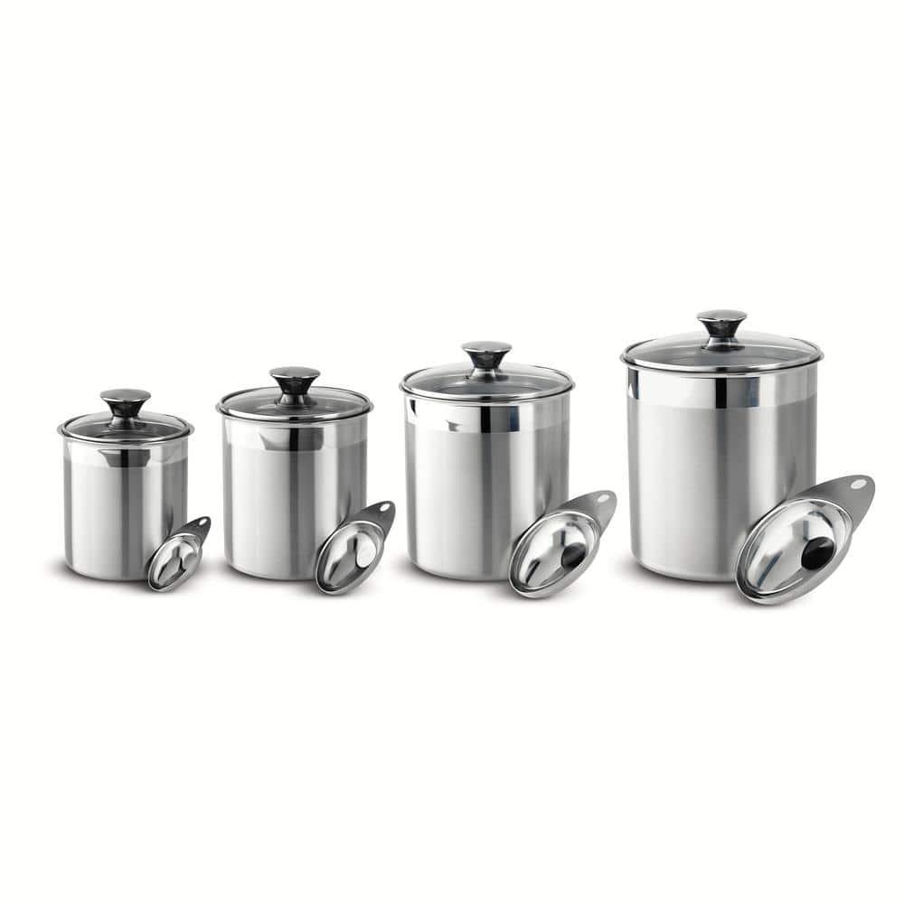 Tramontina Gourmet 8 Piece Canister and Scoops Set