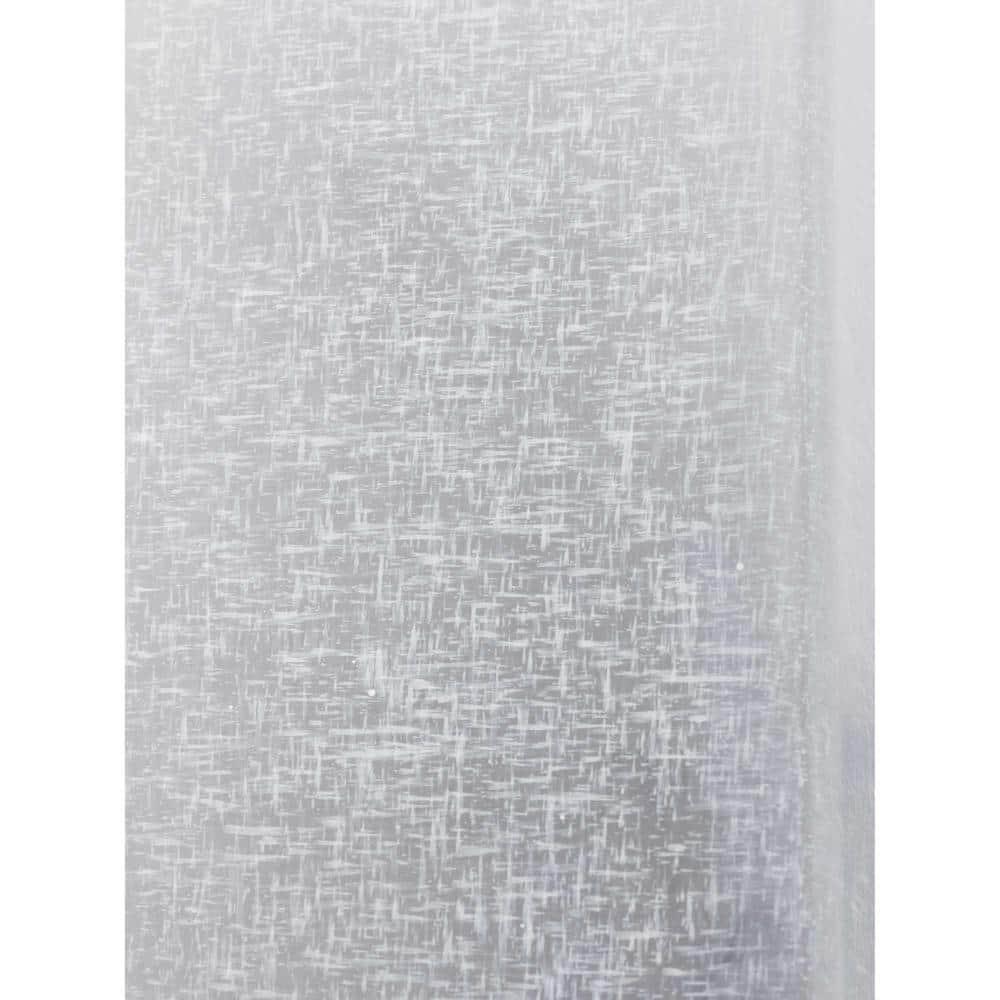 Progress Lighting Linen Glass Sconce, 1-Light Wall Light, Black Finish, Etched Glass Shade