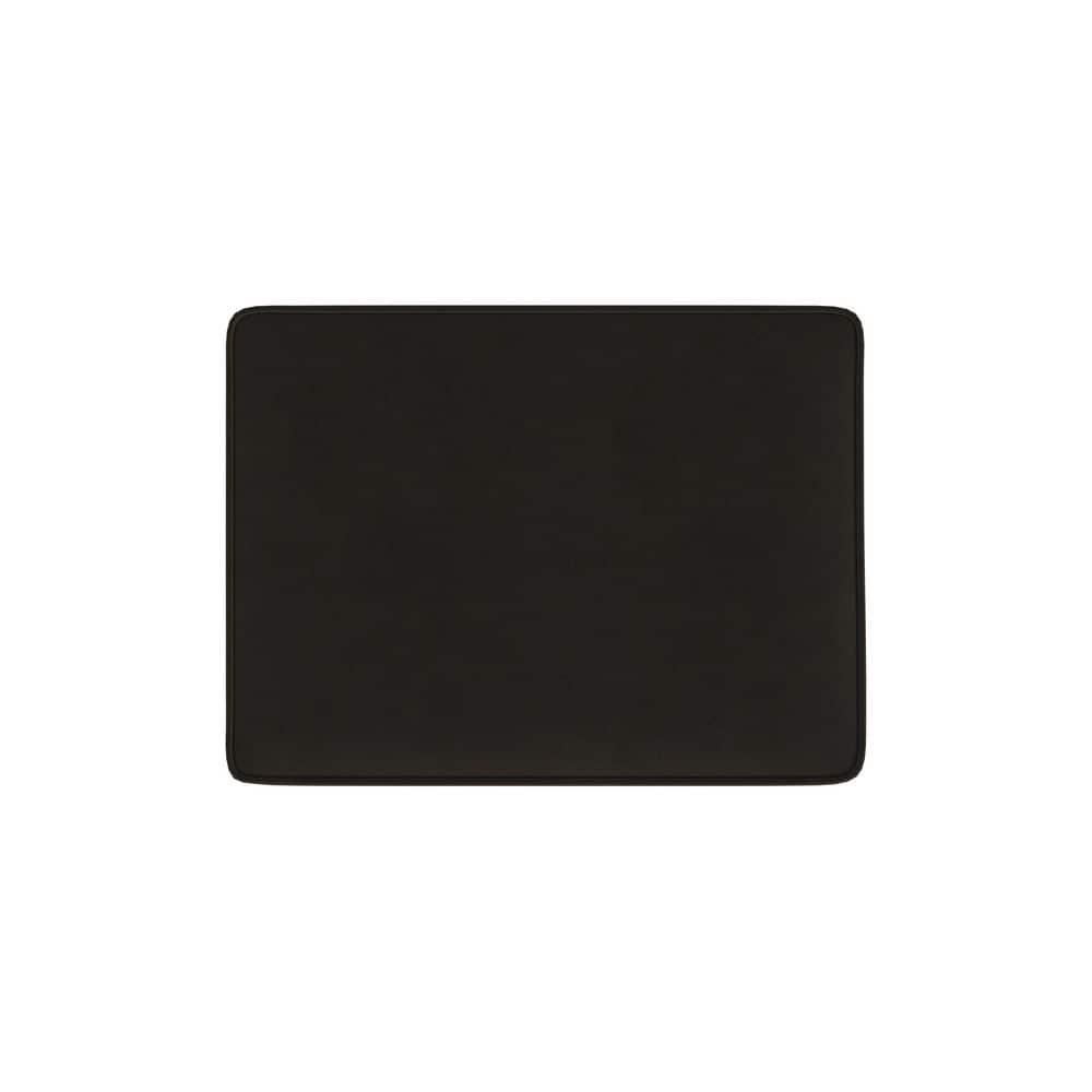 24" Dinah Storage Ottoman Chocolate Brown - HomePop: Velvet Upholstered, Honey Oak Wood Legs, Safety Hinges