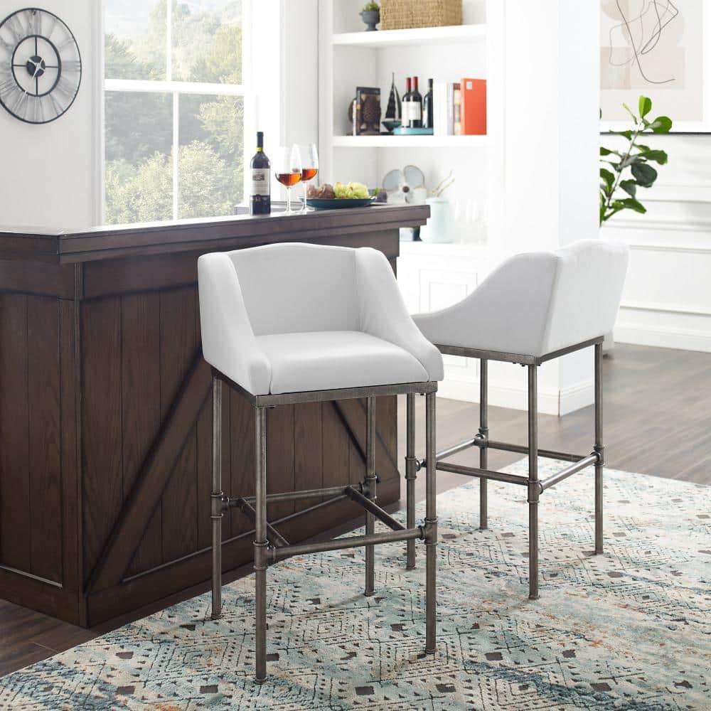 Halltown Metal Counter or Bar Height Stool