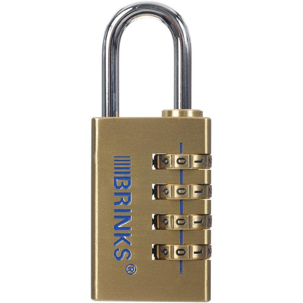 Brinks Home Security 171-30051: 30Mm Solid Brass, Resettable Combination
