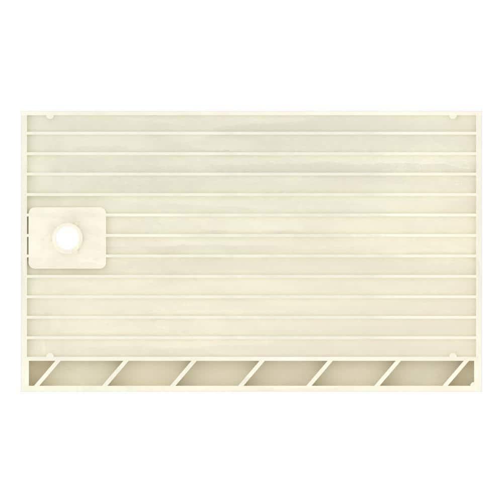 Tile Redi 3060Rspvc Redi Base 30" X 60" Rectangular Shower Base - Chrome