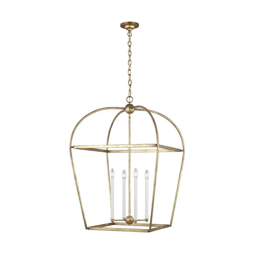 Andy 4 - Light Dimmable Lantern Geometric Chandelier