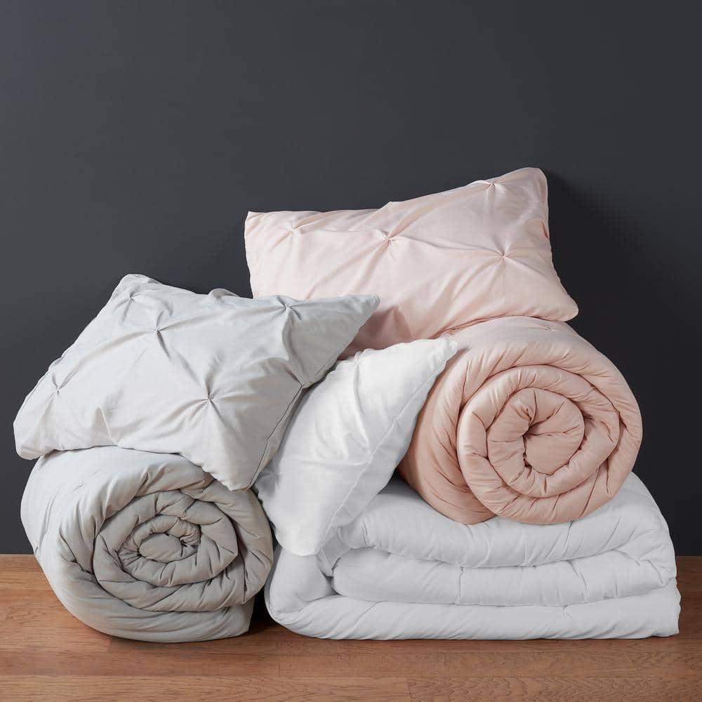 King 3pc Simply Clean Duvet Set Burgundy - Serta: Stain-Resistant, Polyester, Machine Washable