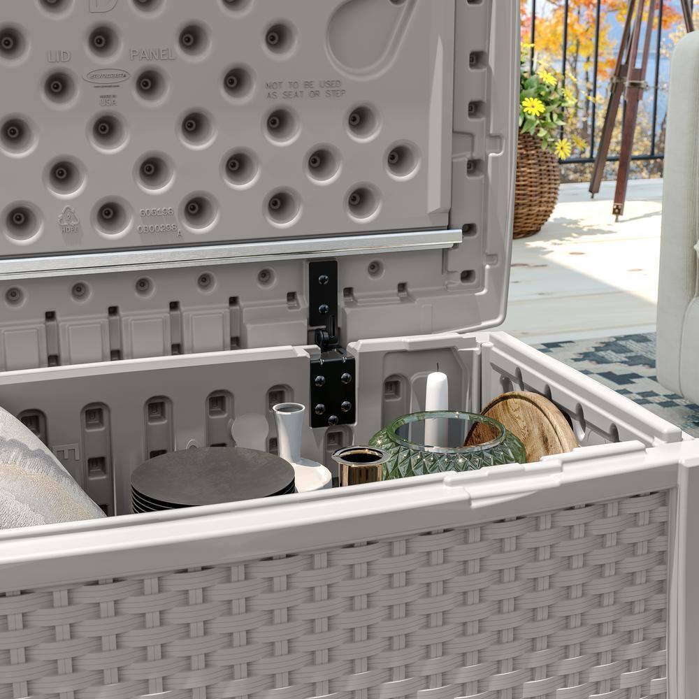 Suncast Rectangular Resin Outdoor Coffee Table