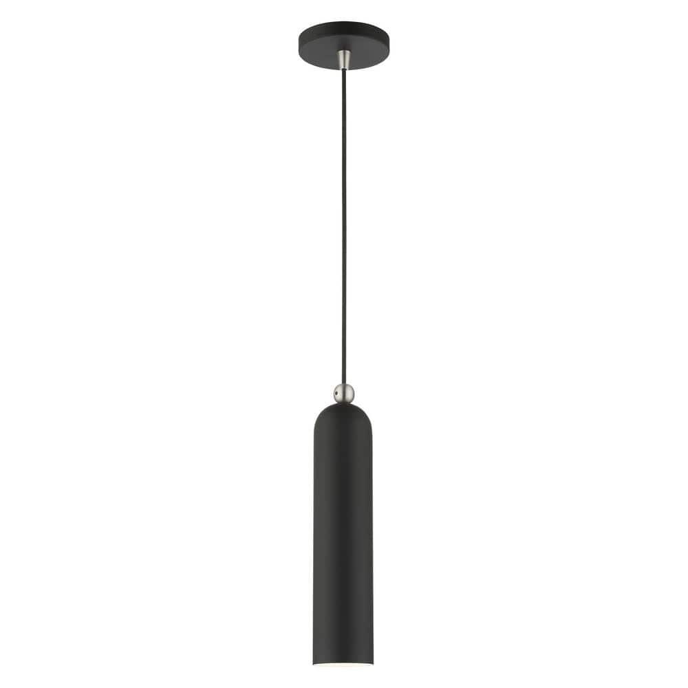Livex Lighting Ardmore 1 - Light Pendant in  Black