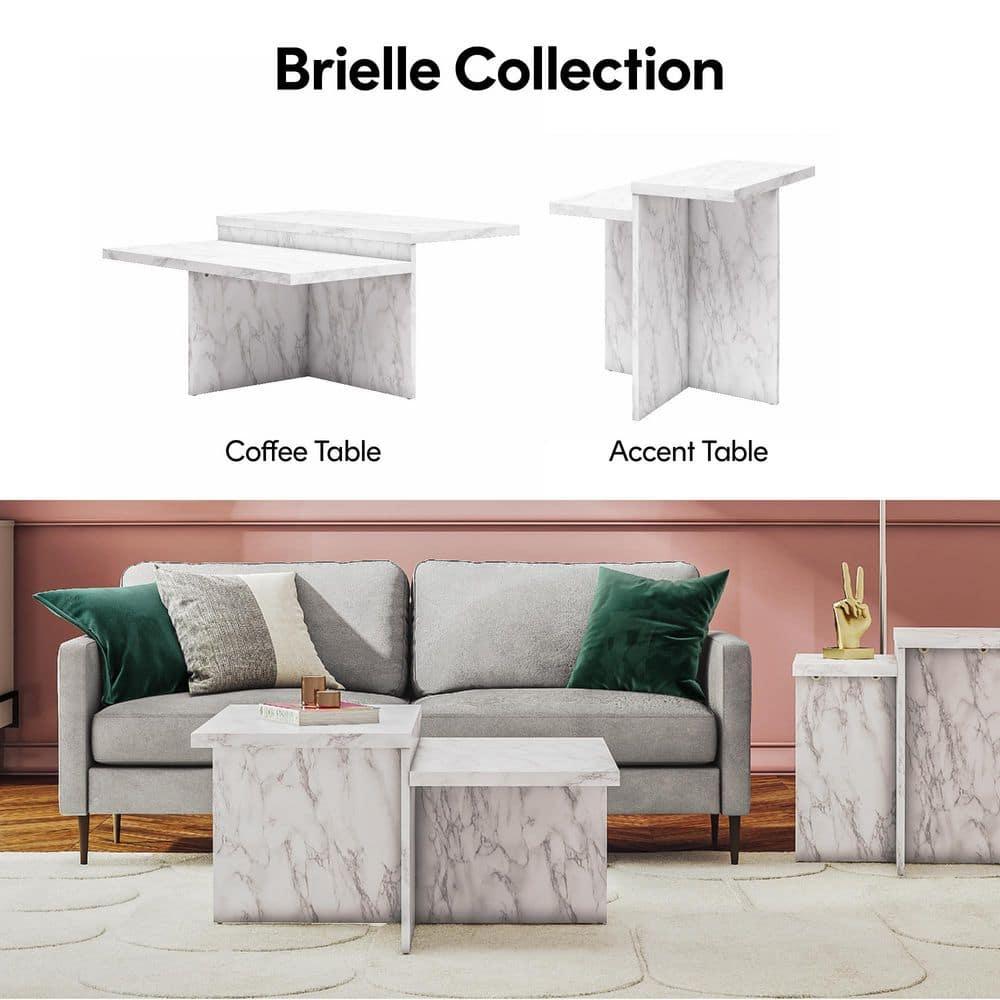 CosmoLiving by Cosmopolitan Brielle Two-Tiered Coffee Table